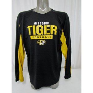 Russell Missouri Tigers Football Long Sleeve T-Shirt Black Size XXL